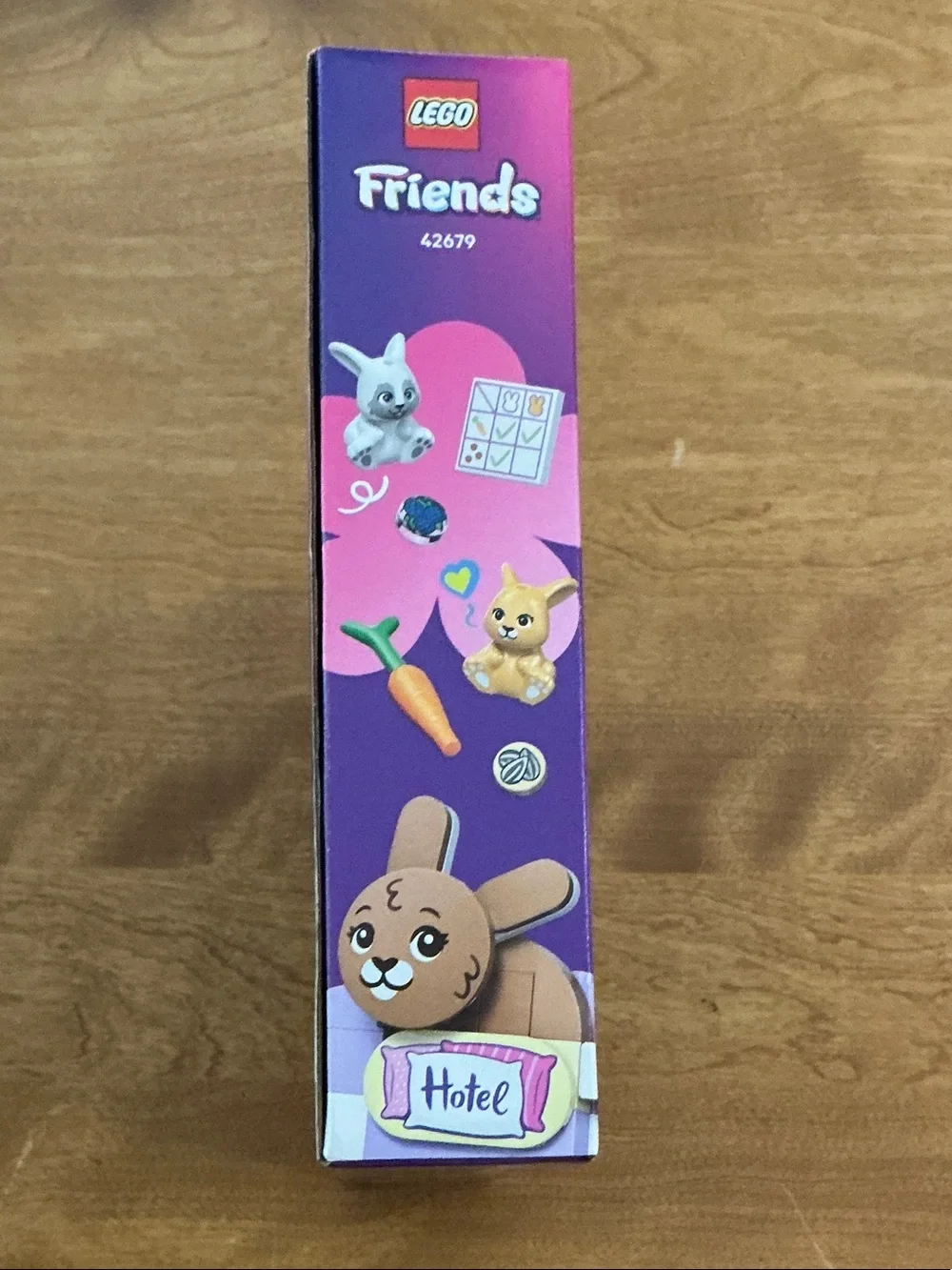 LEGO Friends Bunny Hotel Playset - Includes Paisley & Leo with Honey & Snowball